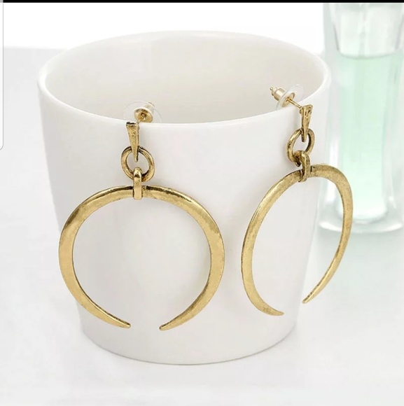 Boho Moon Earrings - Picture 3 of 5